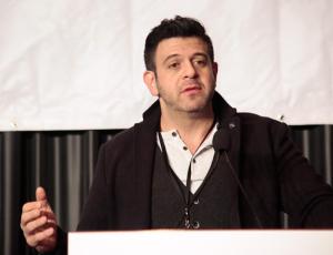 'L.A. Times Travel Show: Adam Richman dishes on eating like a local' -- Jan. 19, 2014 -- Los Angeles Times